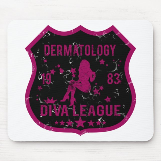 Dermatology Diva League 1983 Mouse Mat (Front)