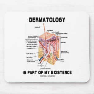 Dermatology Is Part Of My Existence (Skin Layers) Mouse Mat