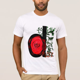 DeRose Fitted Tshirt - Black/Red/Green