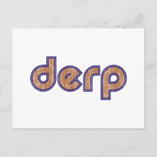 Derp 3 postcard