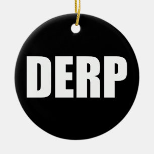 DERP CERAMIC TREE DECORATION