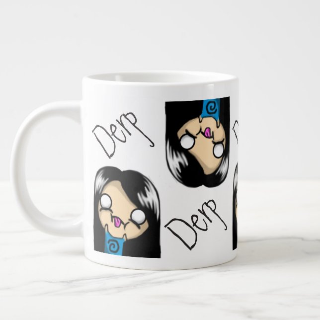 Derp Mug - Jumbo #Teamb3ar (Left)