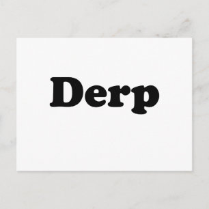 derp postcard