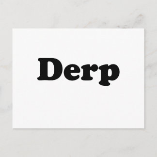derp postcard