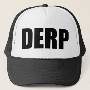 DERP TRUCKER HAT