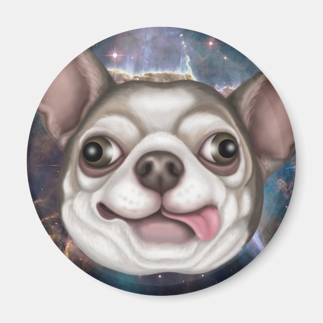 Derpy Chihuahua Magnet (Front)