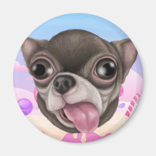 Derpy Chihuahua Magnet