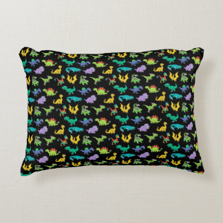 Derpy Dinosaurs pattern Decorative Cushion