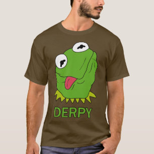 Derpy Kermit The Frog T-Shirt