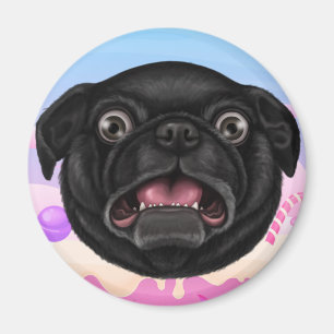 Derpy Pug Magnet