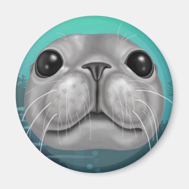 Derpy seal magnet (Front)