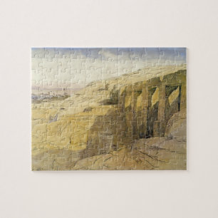 Derr, Egypt, 1867 (w/c on paper) Jigsaw Puzzle