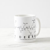 Derrek peptide name mug (Front Right)