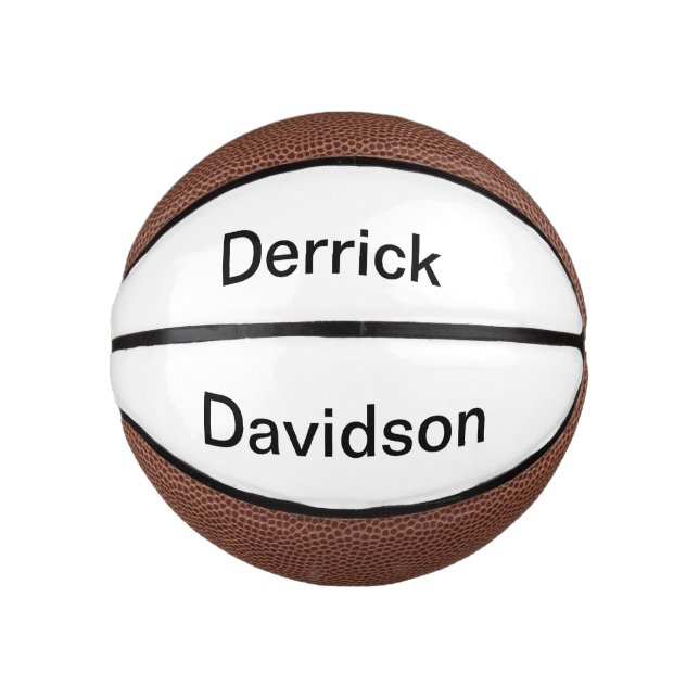 Derrick Davidson Basketball (Front)
