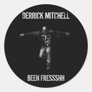 Derrick Mitchell Fressshh Stickers