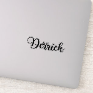 Derrick Name - Handwritten Calligraphy