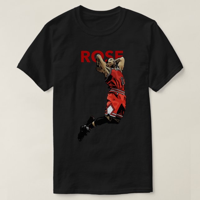 Derrick Rose Classic T Shirt (Design Front)