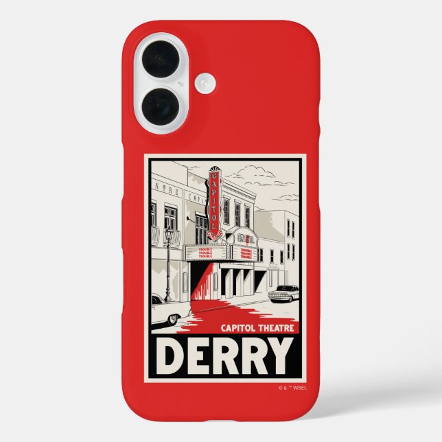 Derry Capitol Theatre Case-Mate iPhone Case (Back)