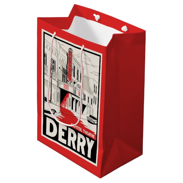 Derry Capitol Theatre Medium Gift Bag (Front Angled)