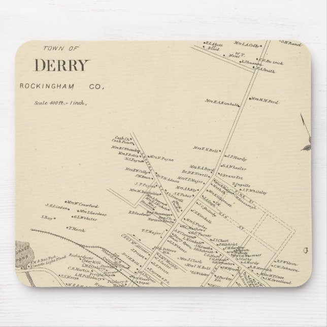 Derry Depot PO Mouse Mat (Front)