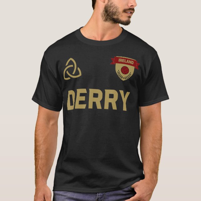 Derry Gaelic Jersey T-Shirt (Front)