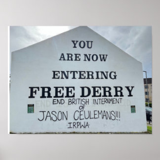 Derry/Londonderry Northern Ireland Europe Poster