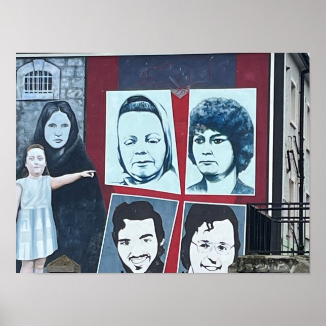 Derry/Londonderry Northern Ireland The Troubles Poster (Front)