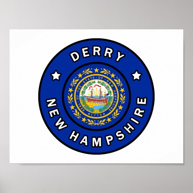 Derry New Hampshire Poster (Front)