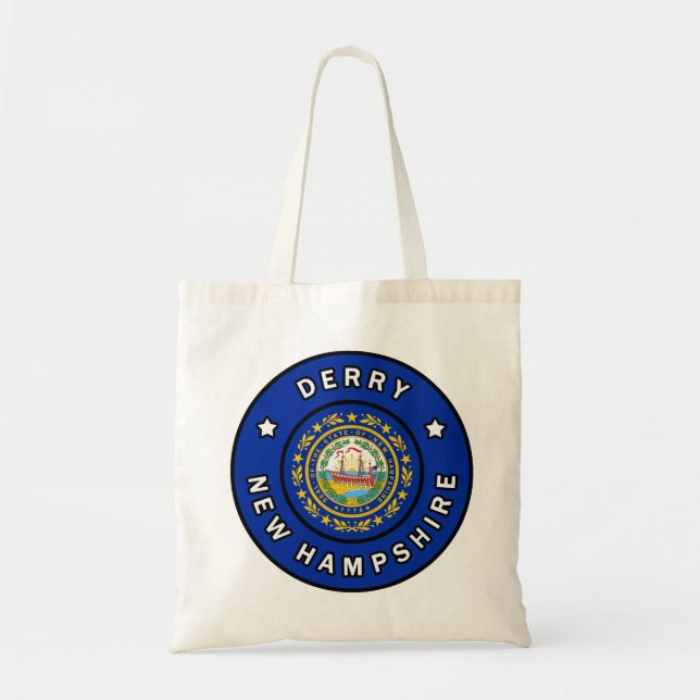 Derry New Hampshire Tote Bag (Front)