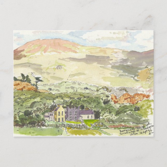 Derrynane House Postcard (Front)