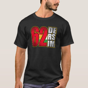 Dersim 62 Dersim Tunceli Kudish Flag Kurdistan Der T-Shirt