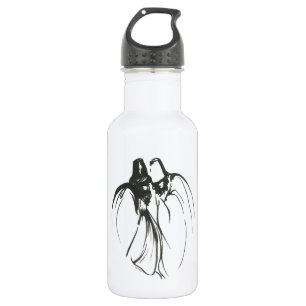 Dervish Mystical Brotherhood Line Drawing In Black 532 Ml Water Bottle
