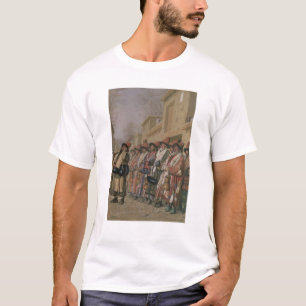 Dervishes' Chorus Begging Alms in Tashkent, 1870 T-Shirt