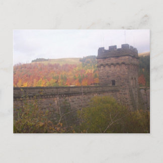 Derwent Reservoir, Peak District postcard