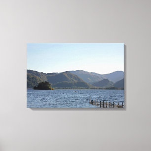 Derwent Water Cumbria England Canvas Print