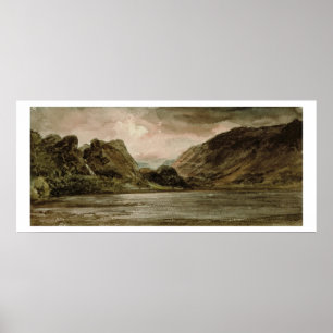 Derwentwater, Cumberland, c.1806 Poster