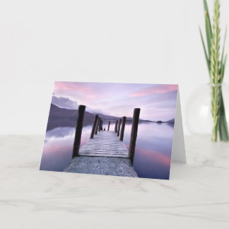 Derwentwater from Ashness Jetty, The Lake District Card