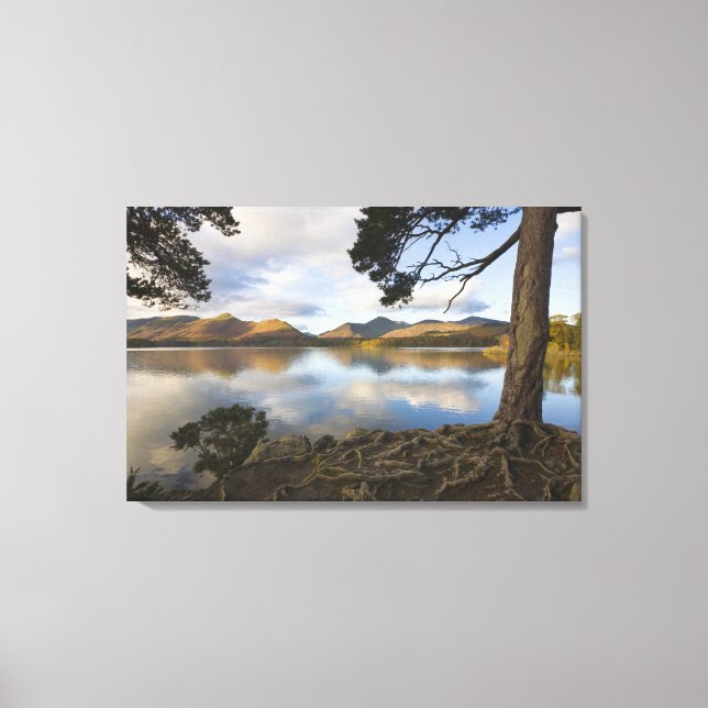 Derwentwater, Lake District, Cumbria, England Canvas Print (Front)