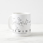 Derwin peptide name mug (Front Left)