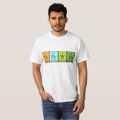 Derwin periodic table name shirt (Front Full)