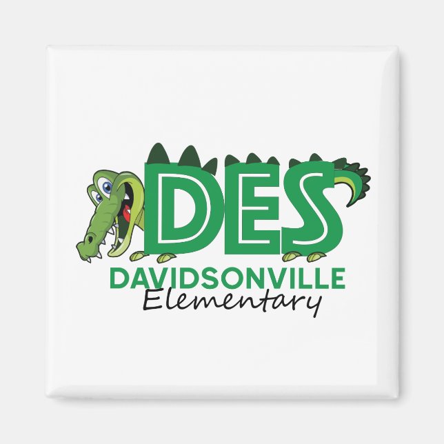 DES - Gator Gear magnet (Front)