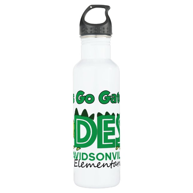 DES - Gator Gear Metal Waterbottle 710 Ml Water Bottle (Front)