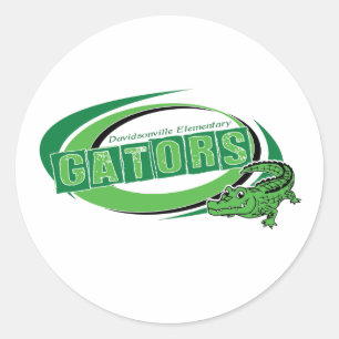 DES Gator Stickers