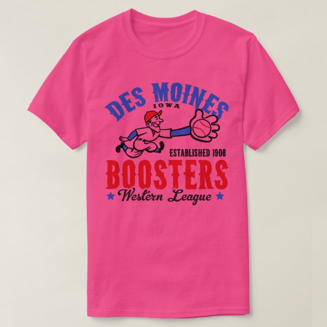 Des Moines Boosters T-Shirt (Design Front)