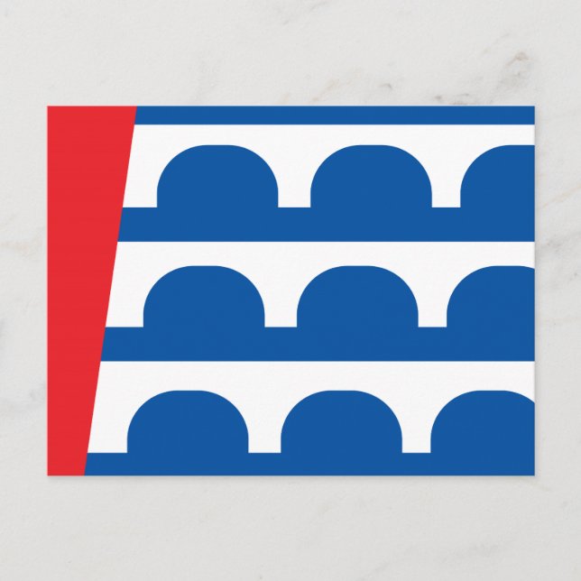 Des Moines city flag Postcard (Front)
