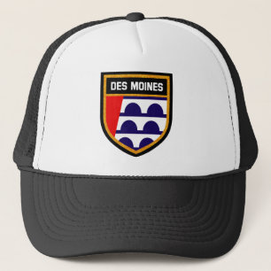 Des Moines Flag Trucker Hat