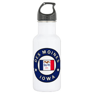 Des Moines Iowa 532 Ml Water Bottle