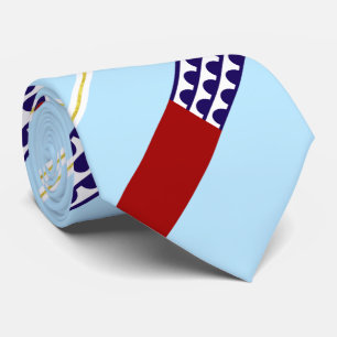 Des Moines (Iowa) city flag Neck Tie