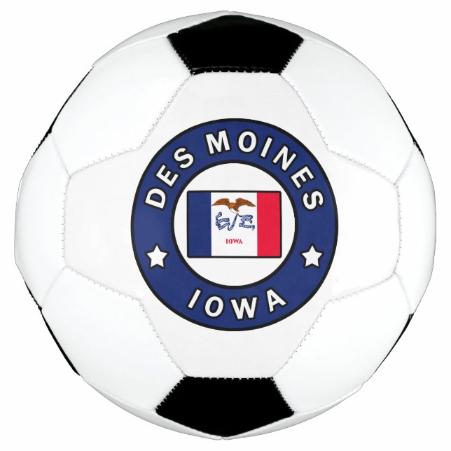 Des Moines Iowa Football (Front)