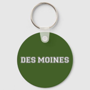 Des Moines Iowa Key Ring